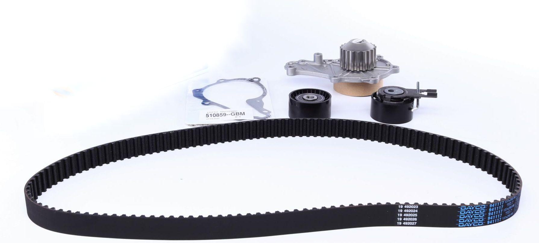 Комплект ГРМ и помпа Graf Citroen/Peugeot 1.6HDI/Fiat Scudo/Mazda 1.6D/Ford 1.6TDCi 07-137x25.4PA938 (KP938-1)