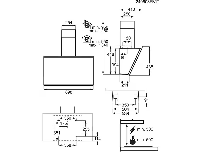 Вытяжка AEG GV77D91SB - фото 8 Вытяжка AEG GV77D91SB - фото 8