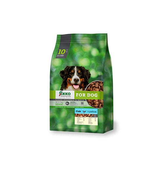 Корм сухой для взрослых собак средних и крупных пород с рыбой 10 кг (254171) - фото 1 Корм сухой для взрослых собак средних и крупных пород с рыбой 10 кг (254171) - фото 1