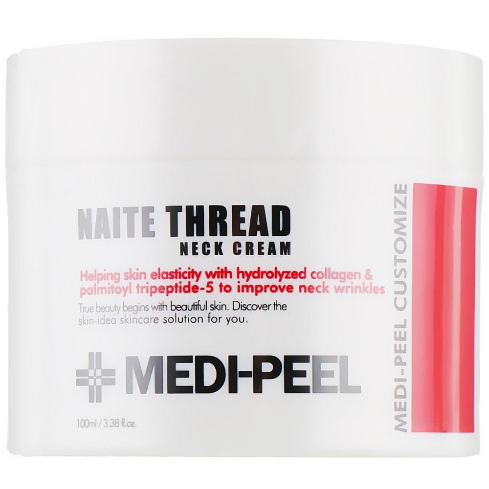 Крем для шеи антивозрастной подтягивающий Medi-Peel Naite Thread Neck Cream с пептидами 100 мл (1239302375) - фото 2