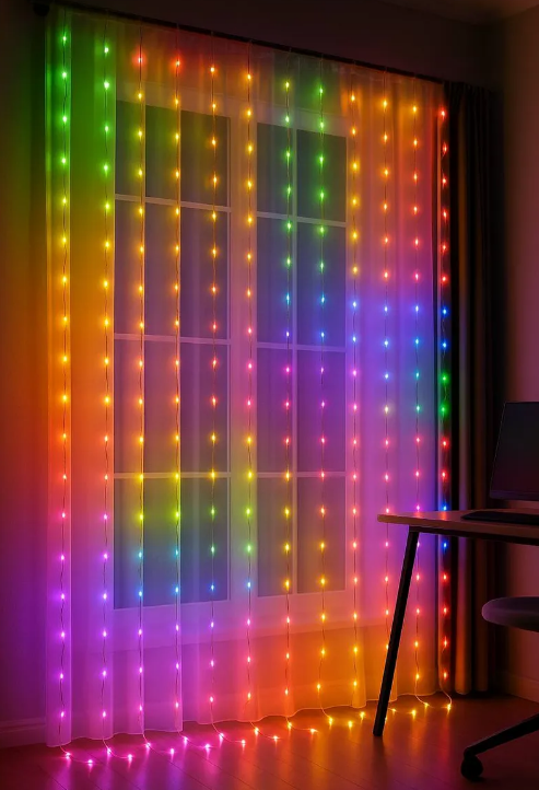 Гірлянда смарт штора керування зі смартфону 2х2 м