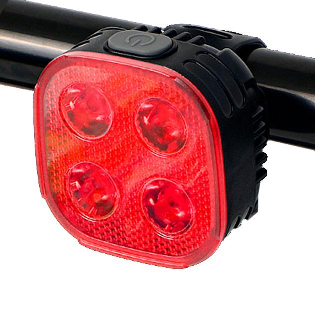 Велосипедный фонарь задний габаритный FY-328 с функцией стоп-сигнала