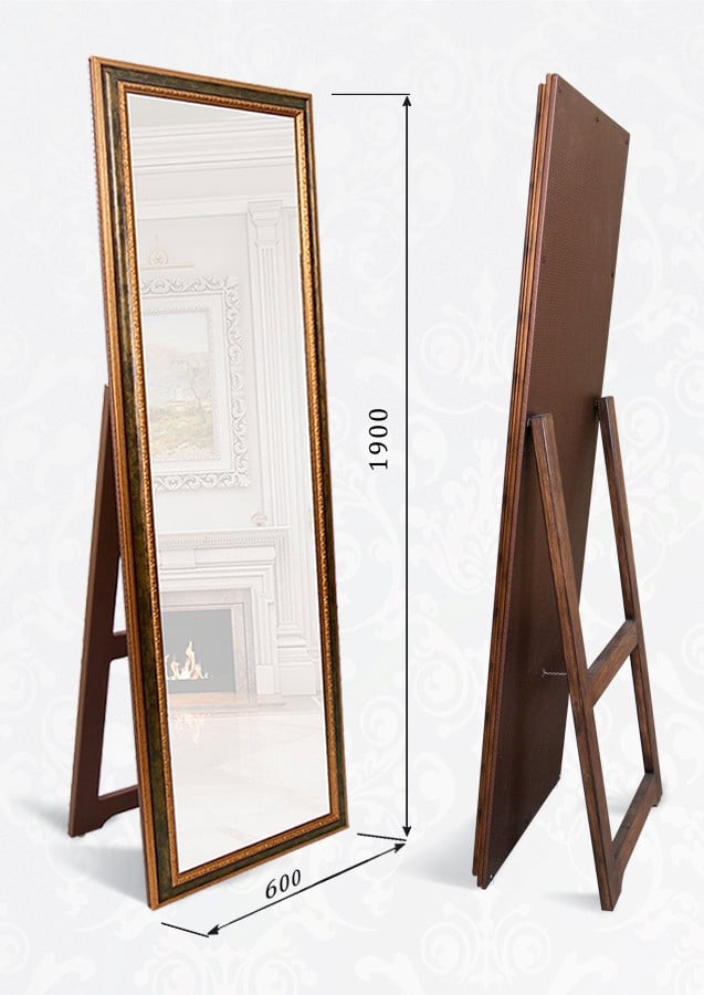 Зеркало напольное Art-Com 1900x600 мм (N6906) Зеркало напольное Art-Com 1900x600 мм (N6906)
