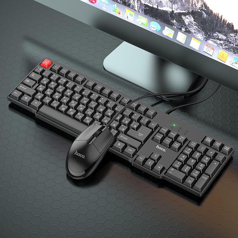 Комплект клавиатуры с мышкой Keyboard Zeus M710-104 Черный (2caca5fb) - фото 2