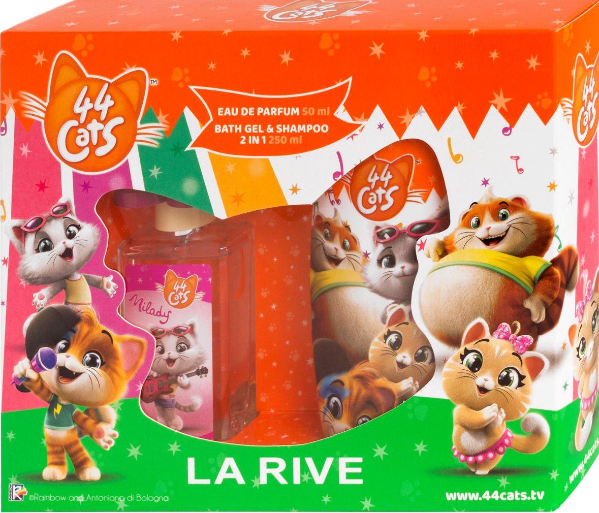 Подарунковий набір косметики дитячий La Rive 44 Cats Milady 50/250 мл (14334)