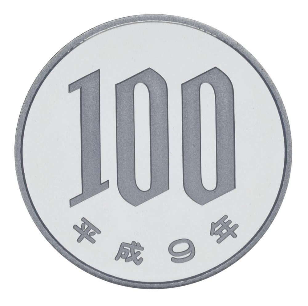 Коллекционная монета Япония 100 иен 1997 Proof (М24732)