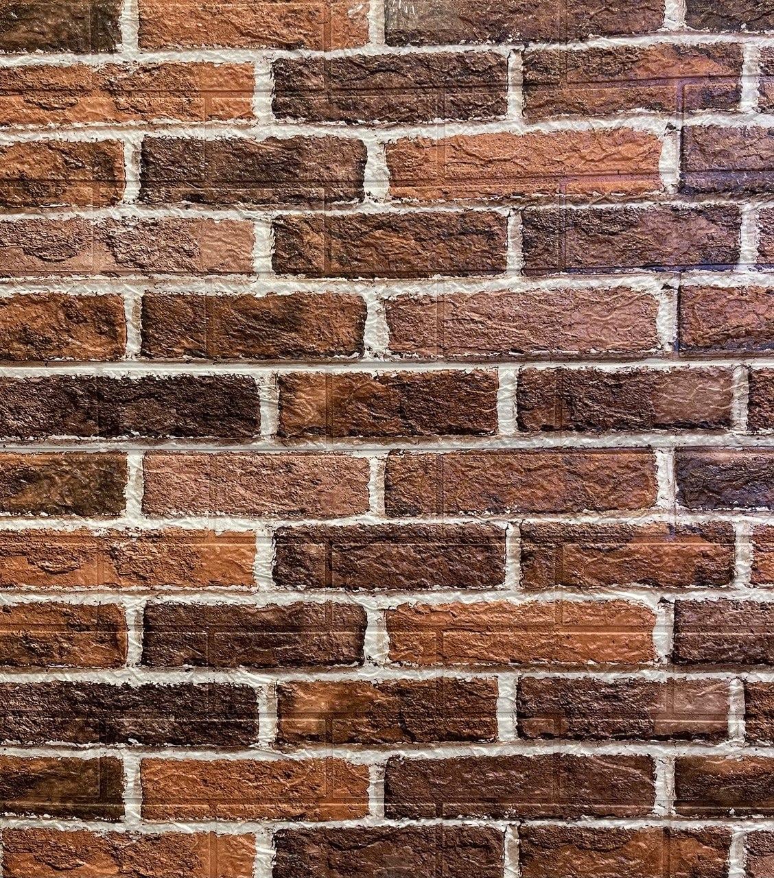 3D-панель декоративная самоклеящаяся под Нью-Йоркский кирпич 700x770x3 мм (BPN3-063)