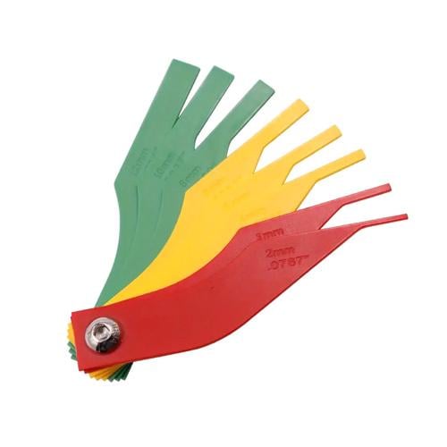 Набір щупів для гальмівних колодок 2-12 мм 12,5 см пластик (957115)