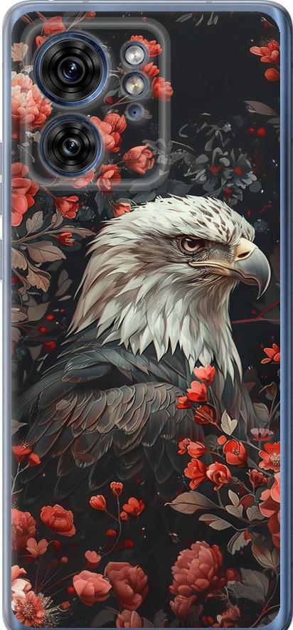 Чехол на Motorola Edge 40 Цветочный страж (6102u-3335-42517)
