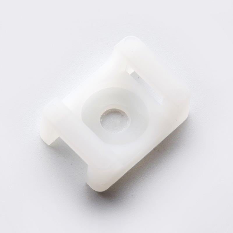 Майданчик для кабельних стяжок Apro з монтажним отвором 15x10x7x3,4 мм 100 шт. (PH-15107) Майданчик для кабельних стяжок Apro з монтажним отвором 15x10x7x3,4 мм 100 шт. (PH-15107)