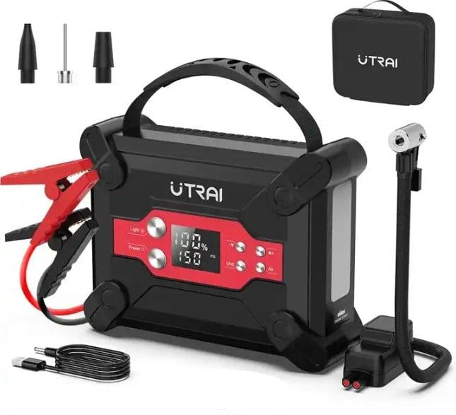 Пусковое устройство автомобильное Jump Starter UTRAI Jstar 6 4в1 1800A/24000 mAh - фото 2