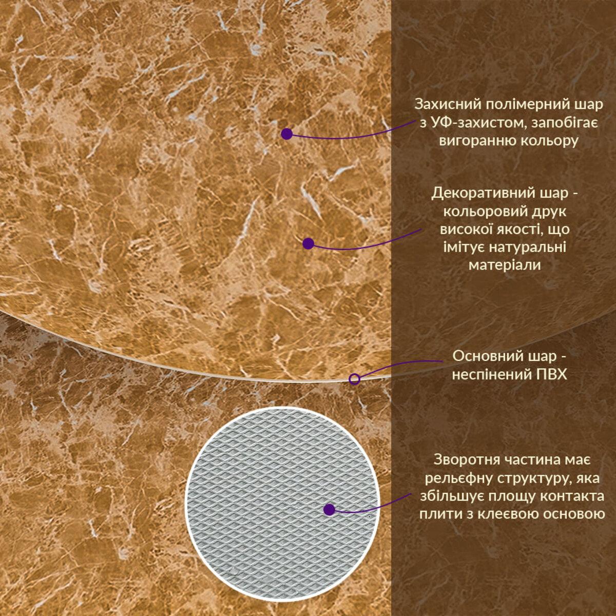 Мозаика самоклеящаяся 300х300х4 мм (SW-00001640) - фото 3 Мозаика самоклеящаяся 300х300х4 мм (SW-00001640) - фото 3