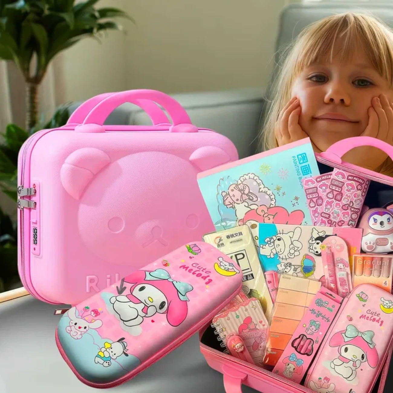 Канцелярский набор BEAR-SET с медвежьим дизайном (29060007) - фото 2 Канцелярский набор BEAR-SET с медвежьим дизайном (29060007) - фото 2