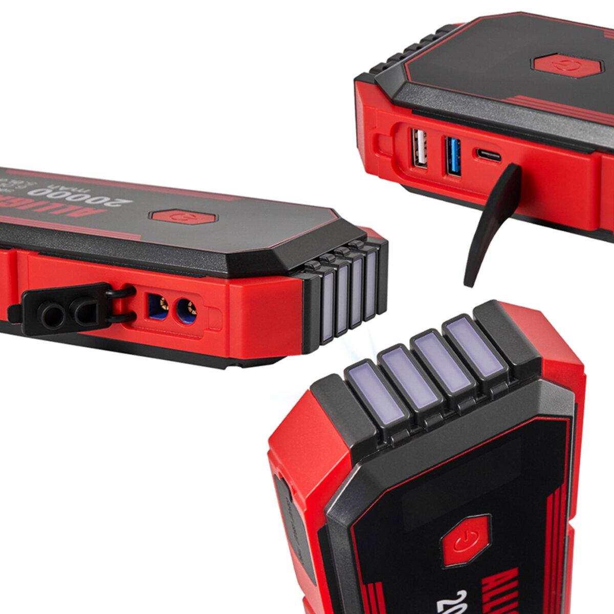 Пусковий пристрій універсальний Alligator-MSG Jump Starter 800 A/1600 A 20000 mAh зі smart-клемами (0001156785) - фото 4