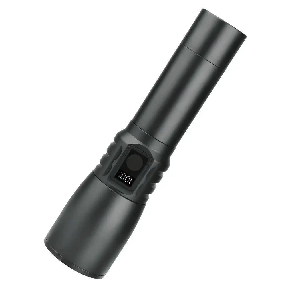 Фонарь светодиодный аккумуляторный Coba CB-X86-1 3 режима/индикатор заряда Черный (92ab4df8)