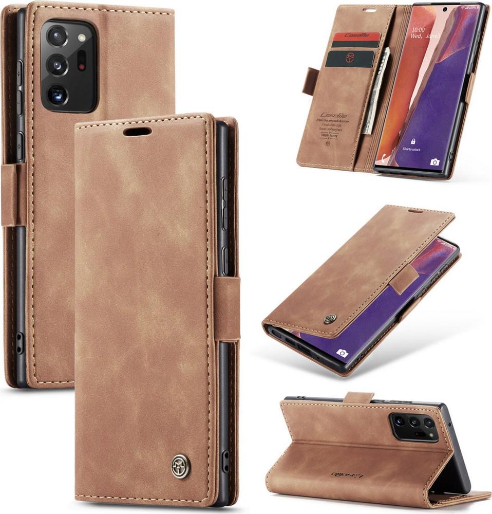 Чехол книжка с магнитом Samsung Galaxy Note20 Ultra N985 CaseMe Brown (38343-30)
