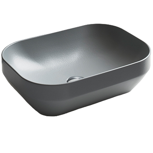 Умивальник накладний AXA Decus 8520009 500x350x150 мм Сірий (112893)