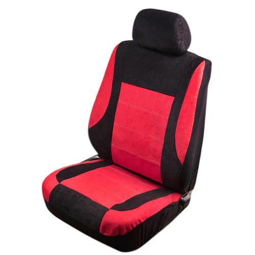 Набор чехлов VSC-191056V-6 BK/RD Velur перед 6ед (VSC-191056V-6 BK/RD)