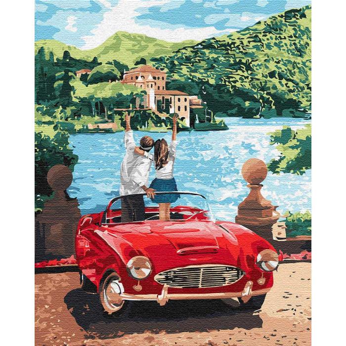 Картина за номерами Ідейка "Подорожуючи удвох" 40х50 см (KHO4760)