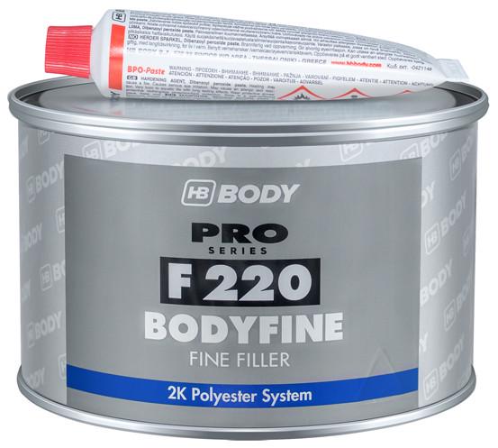 Отделочная мелкозернистая шпатлевка Body HB F220 BodyFine 1 кг