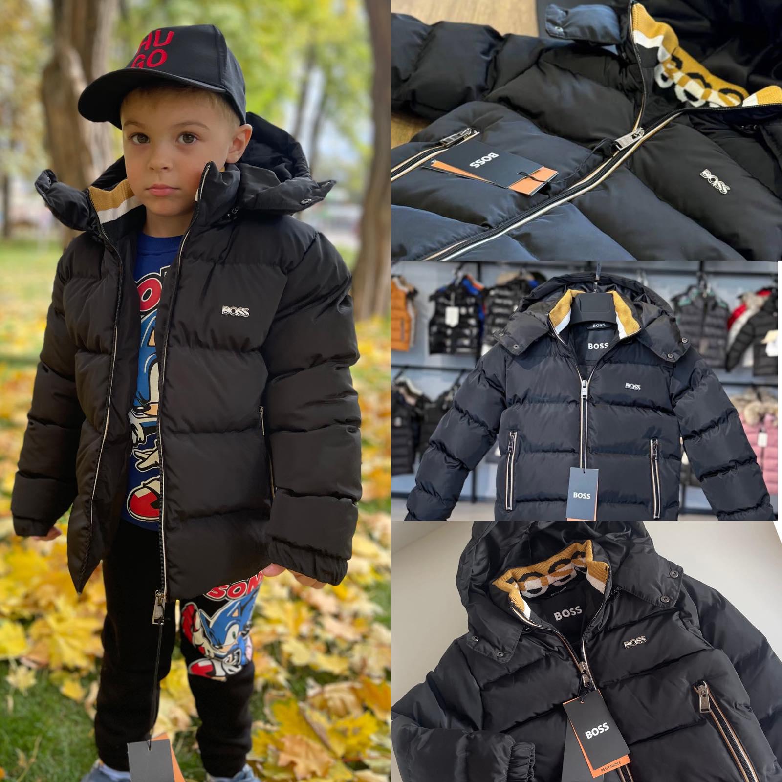 Куртка для мальчика BOSS зимняя 146-152 см Черный (30562751) - фото 4 Куртка для мальчика BOSS зимняя 146-152 см Черный (30562751) - фото 4