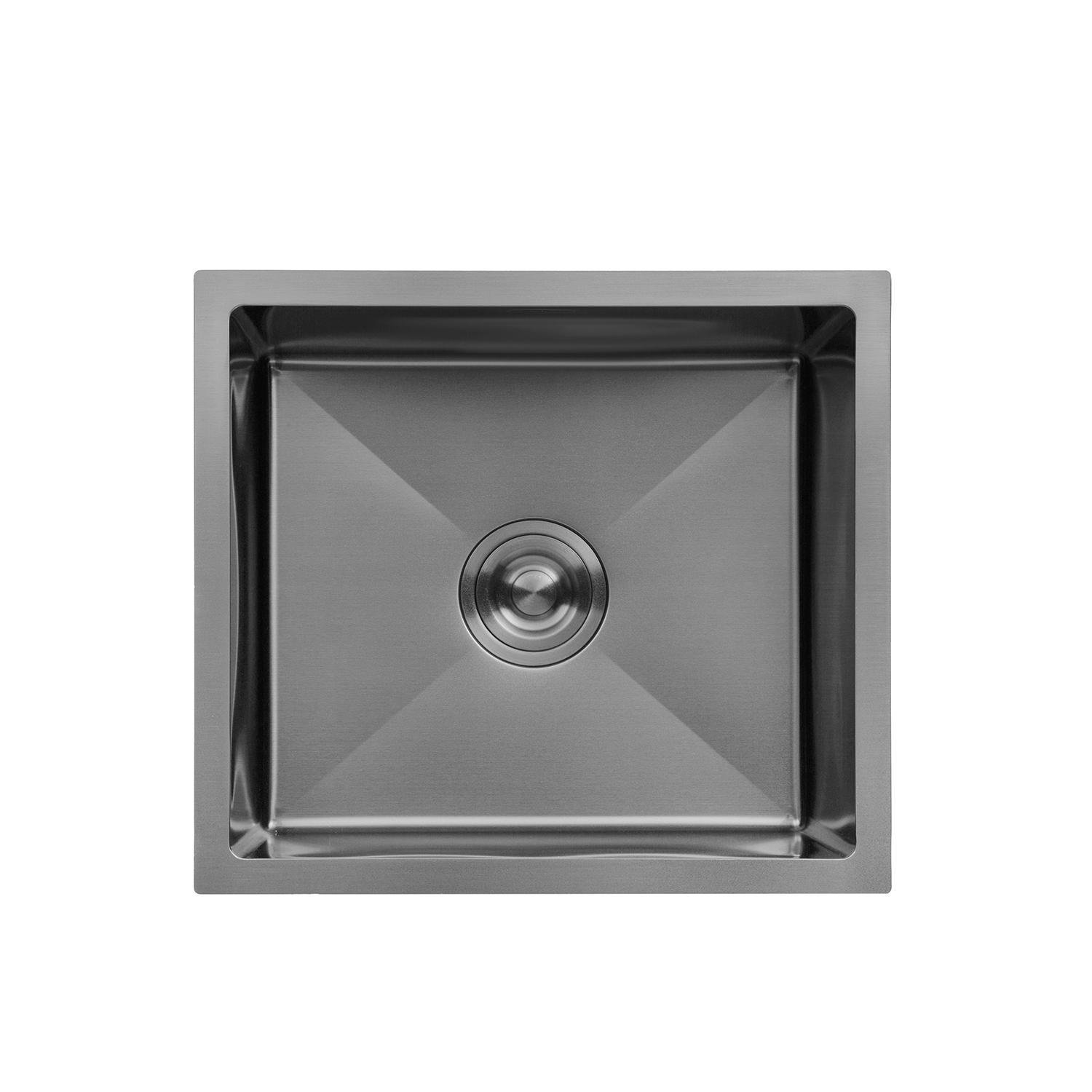 Мойка для кухни Kroner KRP Schwarze 4843HM PVD 3,0/1,0 мм (CV022792)