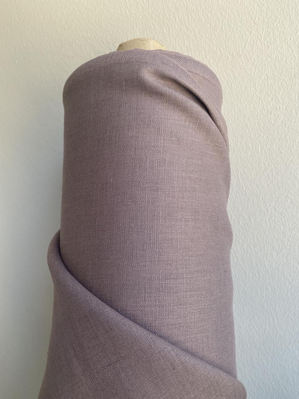 Ткань костюмная LINEN PLUS льняная 140 см 189/1463 Кофе с молоком