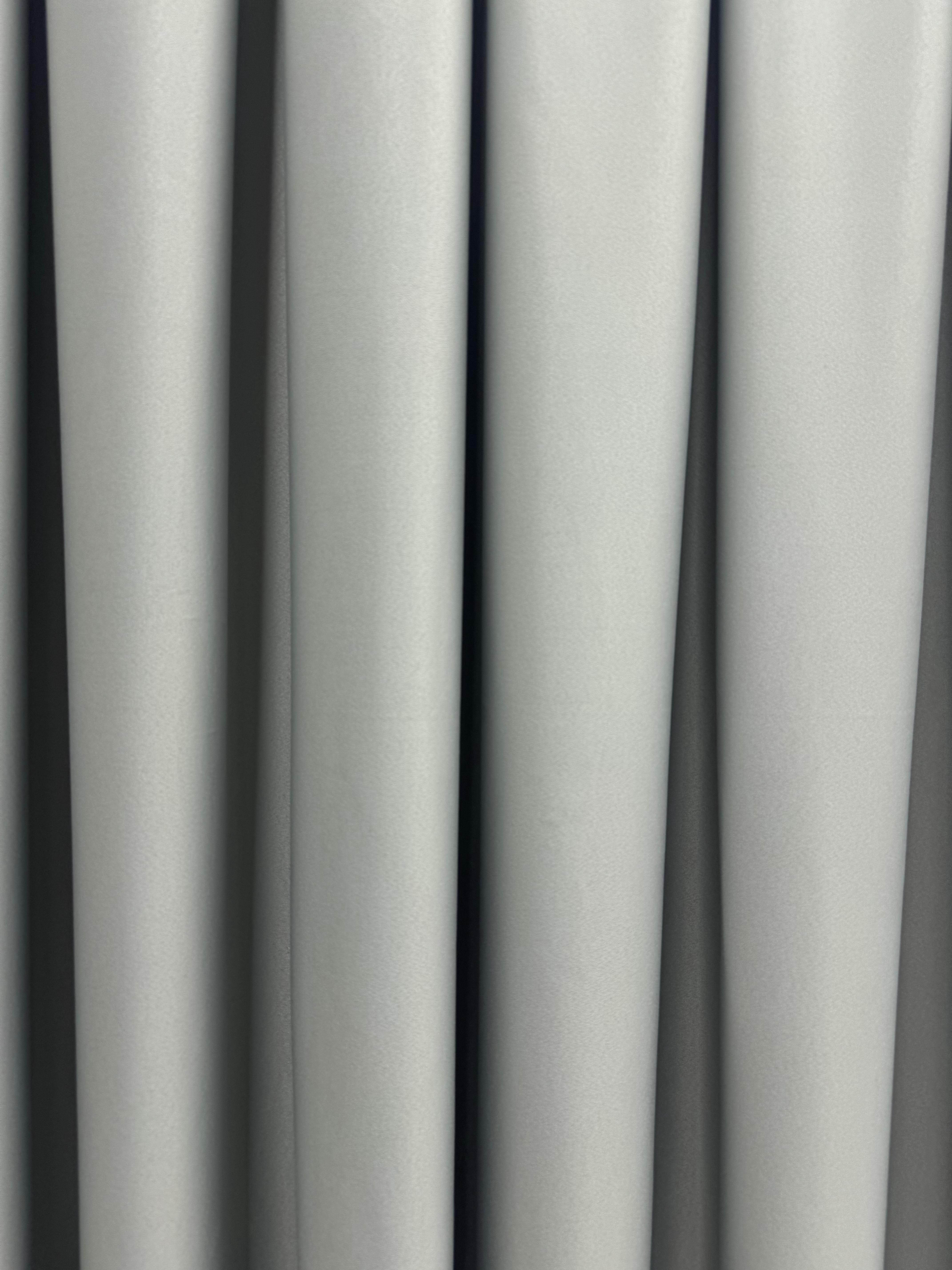 Штора блекаут на тасьмі 6 см 200х260 см Світло-сірий (11893113) - фото 2