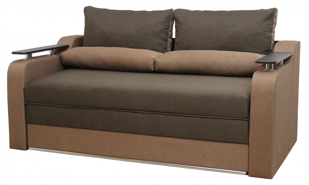 Диван Garnitur.plus Лотос-Браво 95х250х100 см Коричневий (DP-892-1)