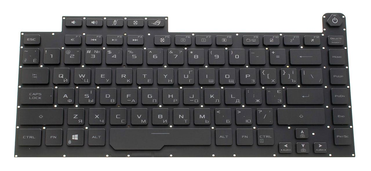 Клавиатура для ноутбука Asus GL542LI 0KNR0-4614RU00 с подсветкой клавиш (119935)