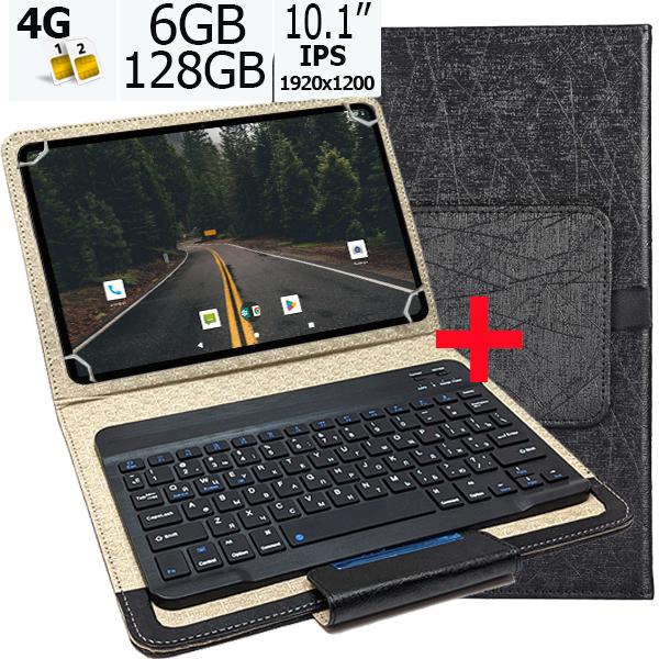 Планшет-телефон Adronix Neo Tаb 10 LTE 6GB/128GB DUAL SIM 10,1" IPS FULL HD 1920x1200 Dark blue з чохлом з Bluetooth клавіатурою (24911501) - фото 2