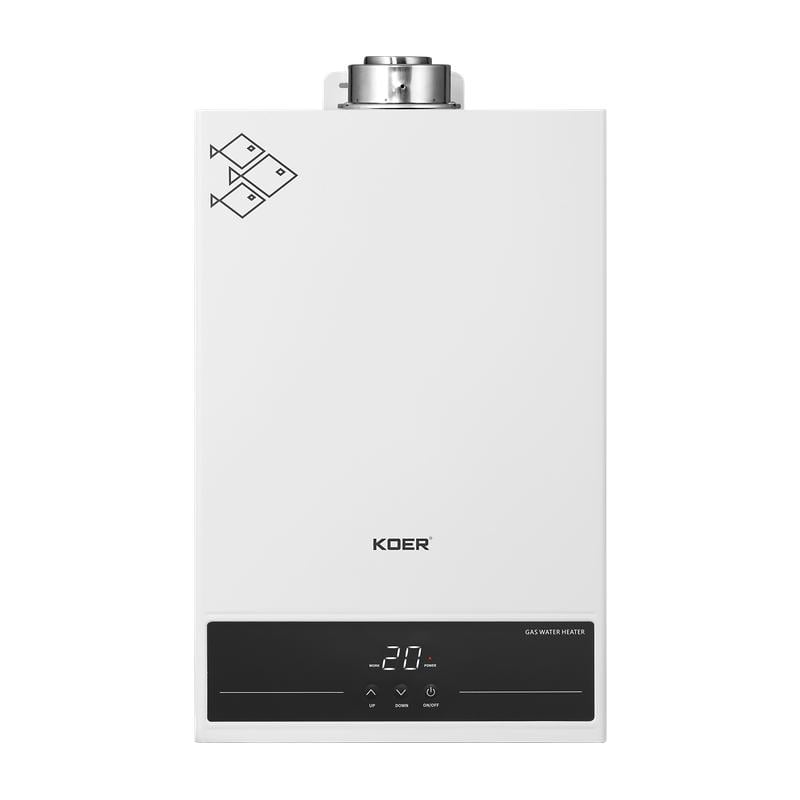 Газова колонка KOER KWH.G0312 Turbo турбована 23 кВт 12 л/хв Білий (Ol-KR5557) - фото 2