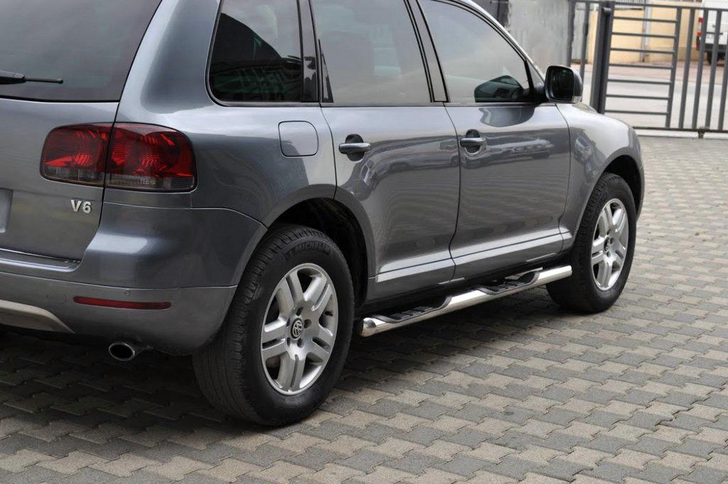 Боковые трубы CAN для Volkswagen Touareg 2002-2010 гг. нержавеющая сталь Хром