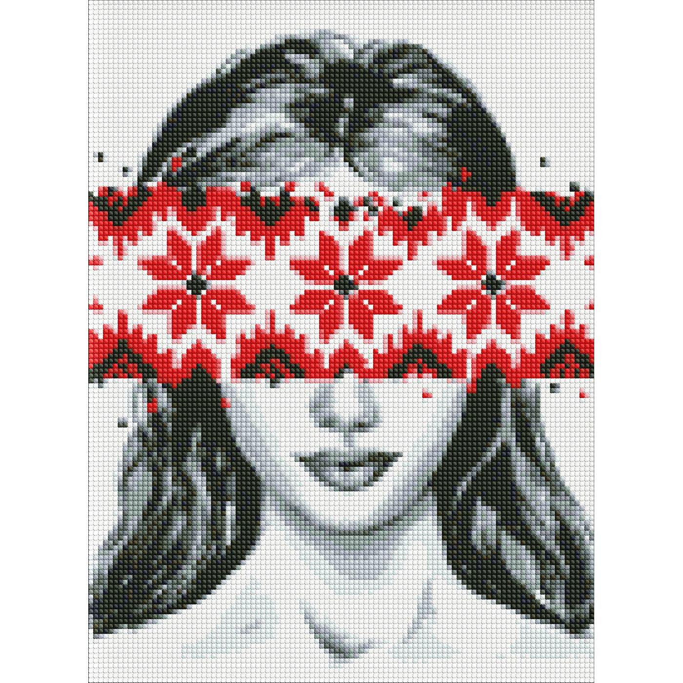 Картина по номерам Ideyka Оберег бриллиантовая вышивка мозаика 40х50 см (VM-127-A-84)