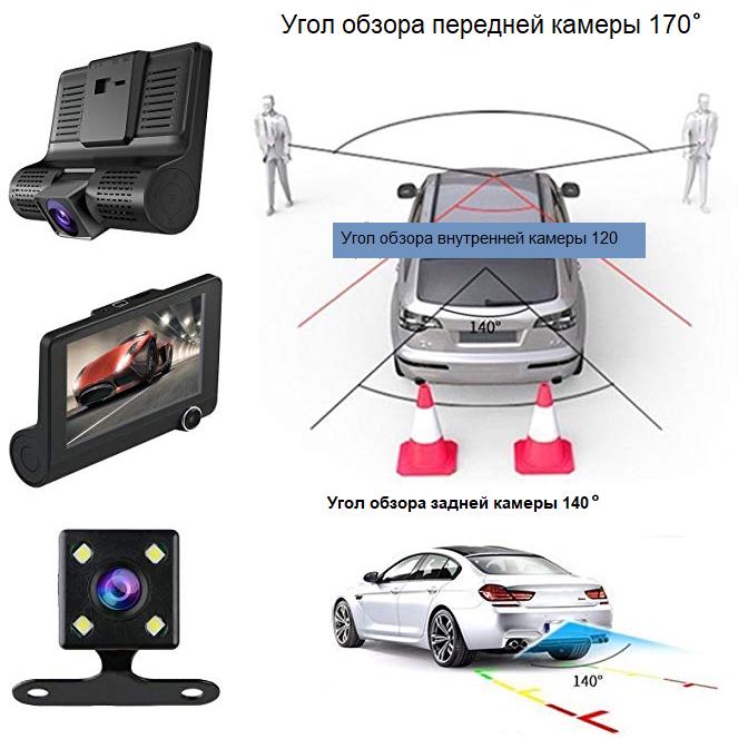 Відеореєстратор XOKO DVR-300 Black (1f65faea) - фото 3