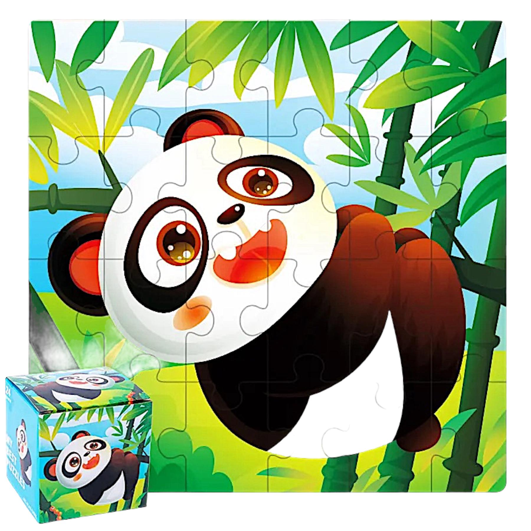 Пазл двухсторонний Панда №24і в коробке (111638)