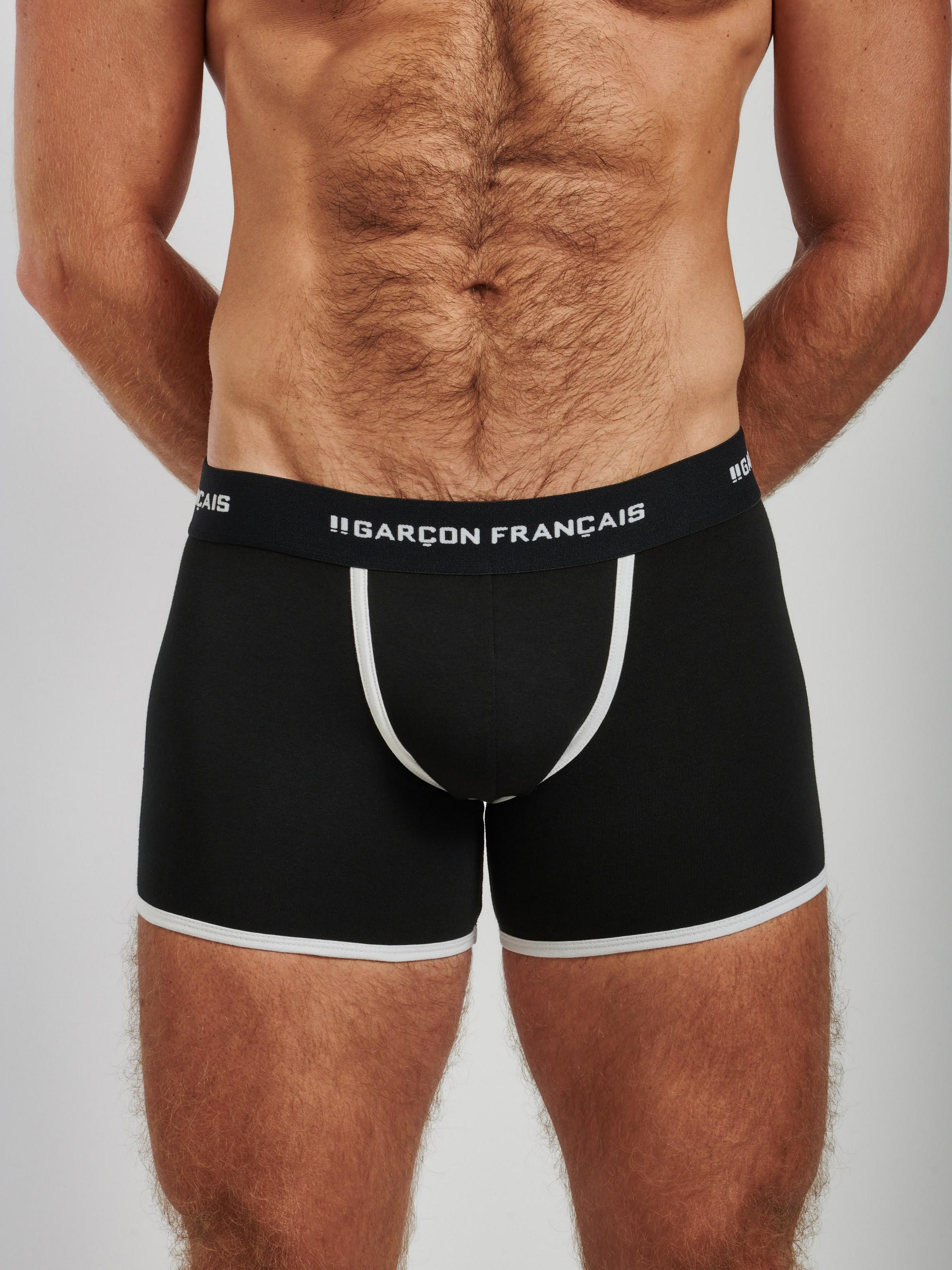 Трусы боксеры GARCON FRANCAIS Boxer13 XXL Noir (3701195802727)