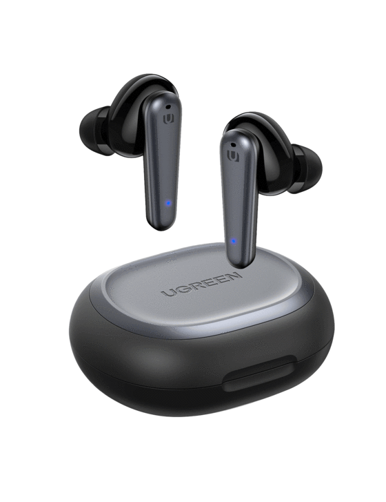 Наушники беспроводные UGREEN T1 WS111 HiTune Bluetooth 5.0 EQ Mode IPX5 Black