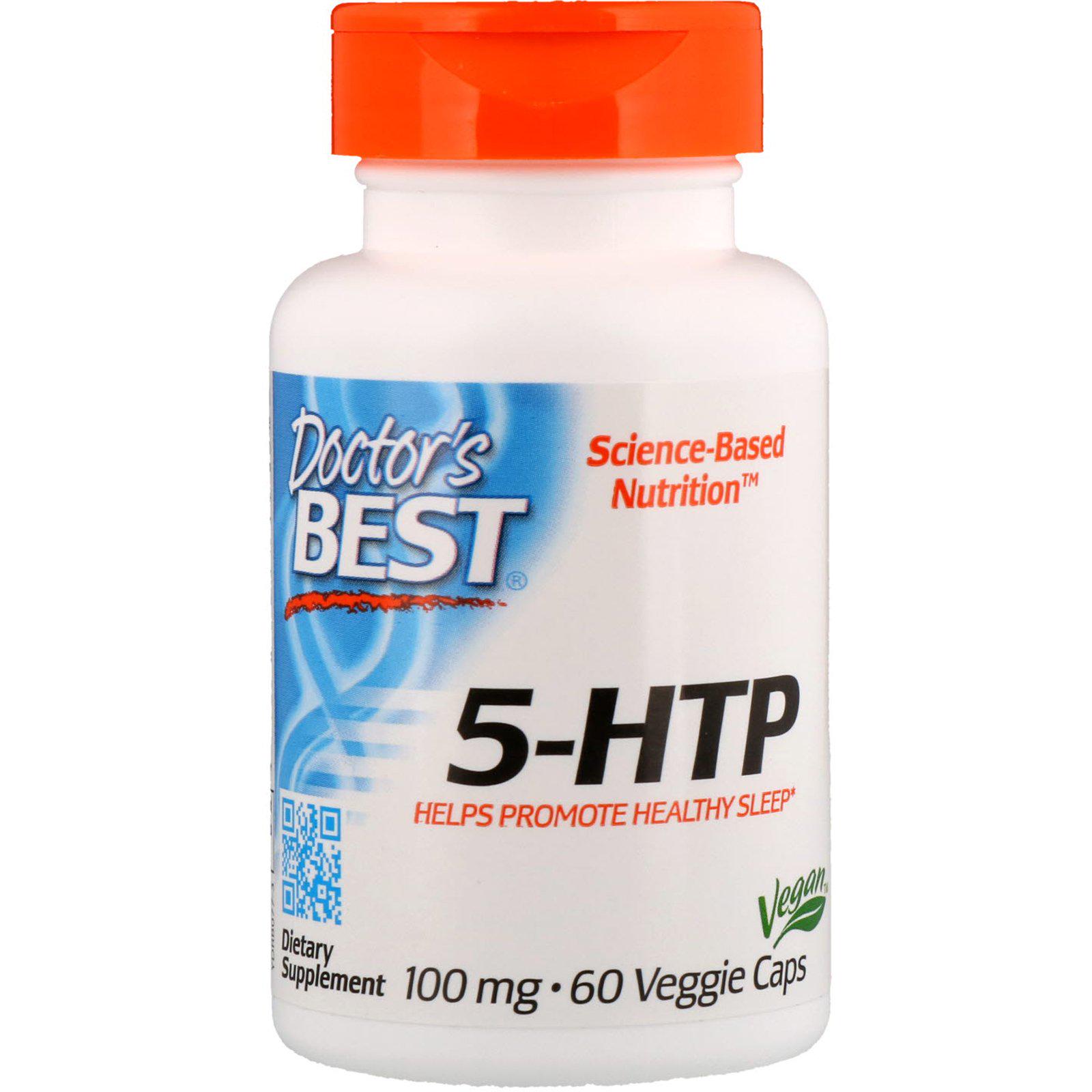 Гидрокси 5 L-триптофан Doctor's Best Best 5-HTP 100 mg 60 vcaps