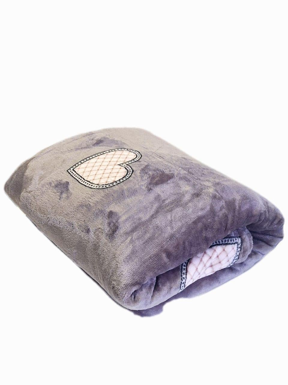 Плед-покрывало флисовый Colorful Home Сердца 200х220 см (943)