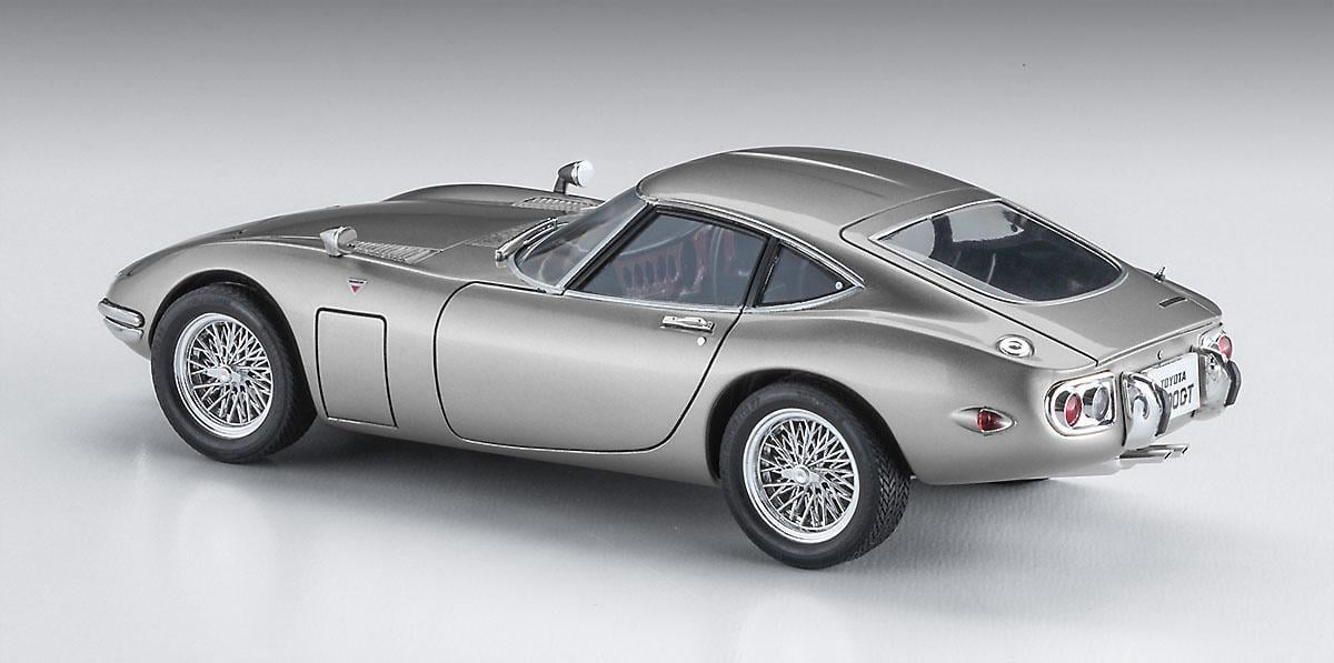 ᐉ Сборная модель автомобиля - TOYOTA 2000GT «WIRE WHEEL