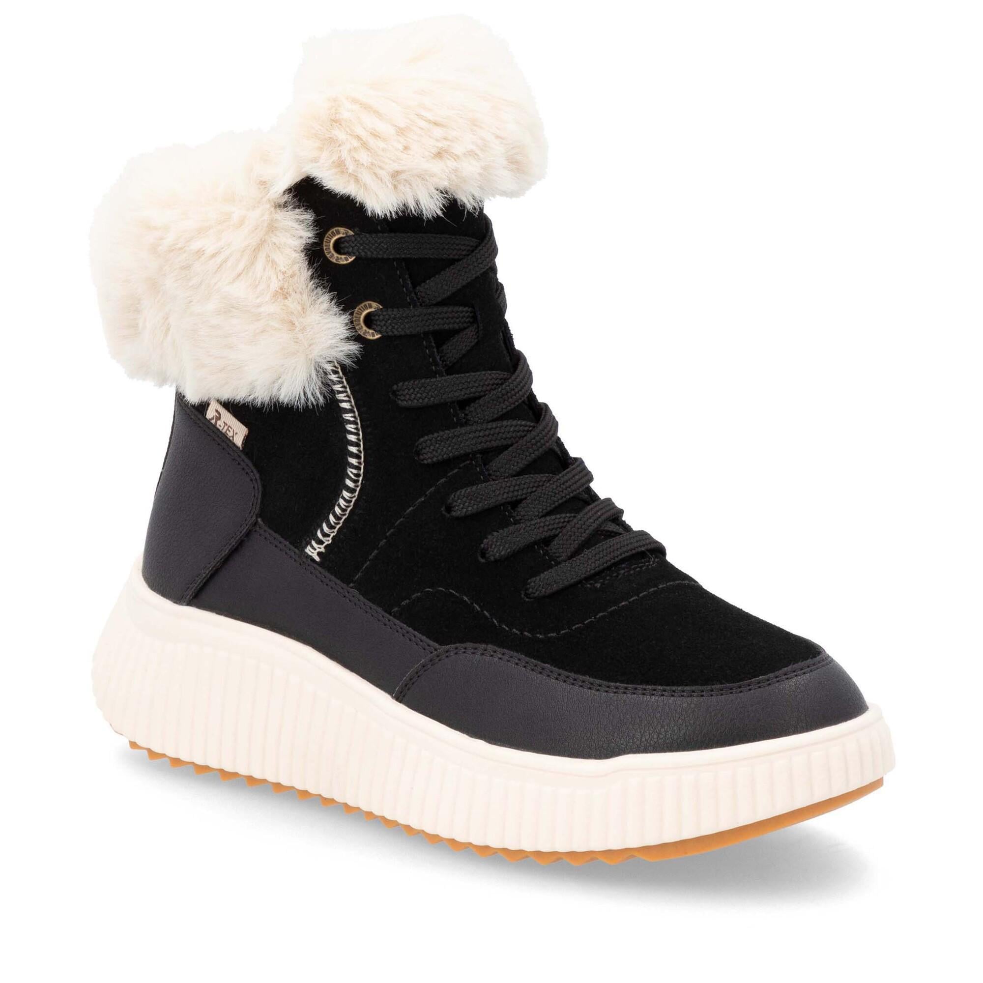 Ботинки женские зимние RIEKER Evolution спортивные р. 39 Черный (013810-39)