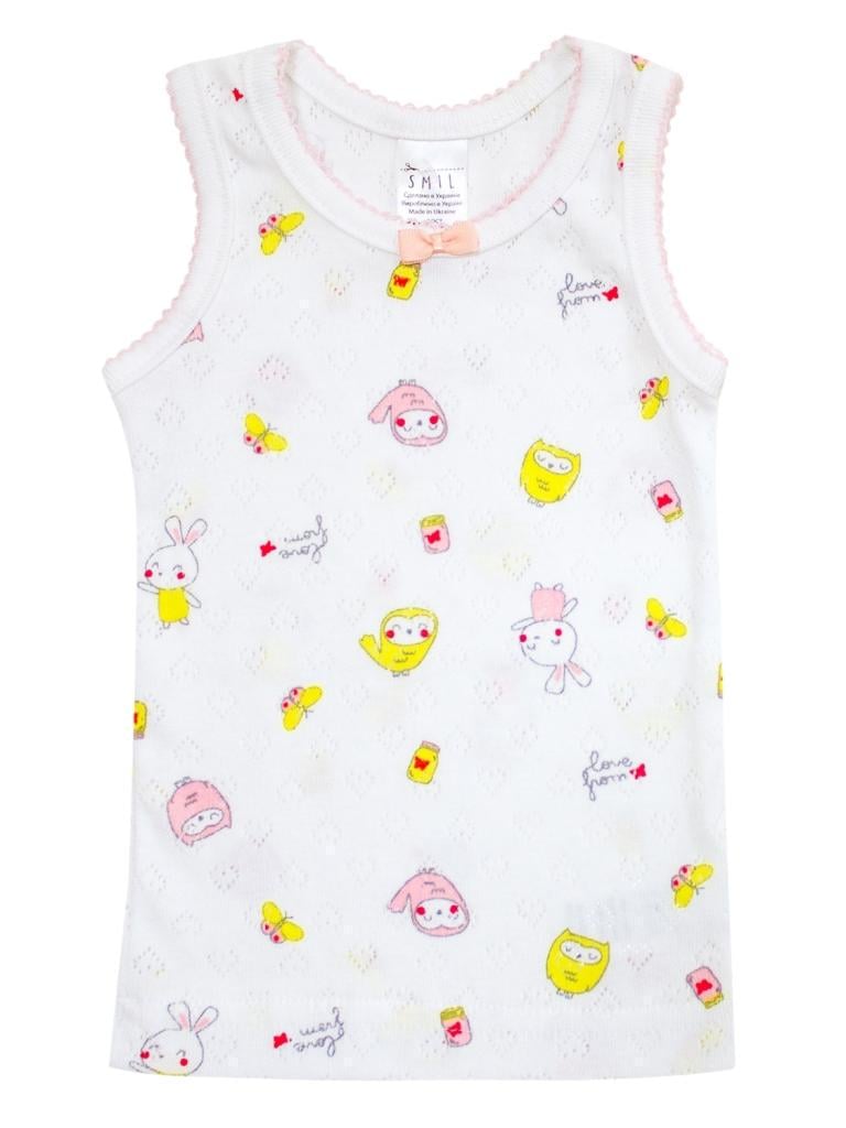 Майка Smil с рисунком зверюшек 74 см (103373)