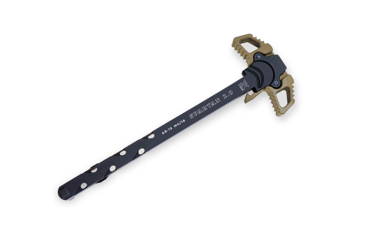 Рукоятка взведения Xgun Spartan 2.0 двусторонняя AR15 FDE