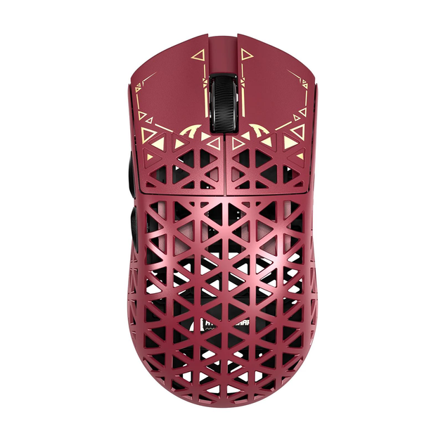 Миша бездротова карбонова Attack Shark R5 PixArt PAW3950MAX Red