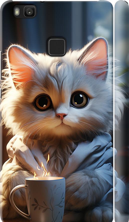 Чехол на Huawei P9 Lite White cat (5646c-298-42517)