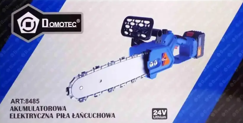 Электропила цепная аккумуляторная Domotec Chain Saw 12'' 24 В (29816125) - фото 4 Электропила цепная аккумуляторная Domotec Chain Saw 12'' 24 В (29816125) - фото 4