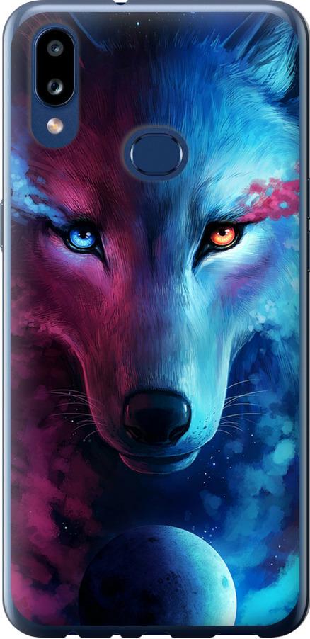 Чохол на Samsung Galaxy A10s A107F Арт-вовк (3999t-1776-42517) Чохол на Samsung Galaxy A10s A107F Арт-вовк (3999t-1776-42517)