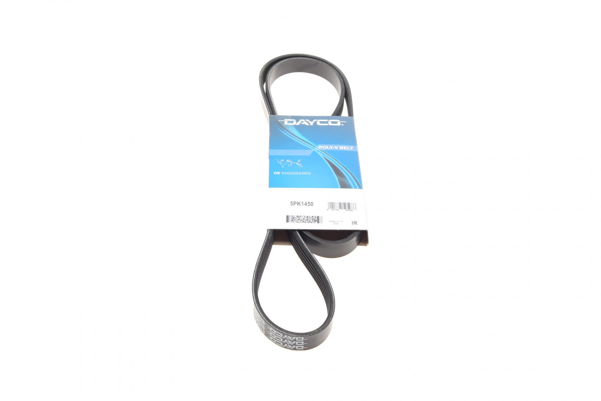 Ремень генератора DAYCO Opel Astra G/H 1.6/1.8 04-12 (5PK1450)