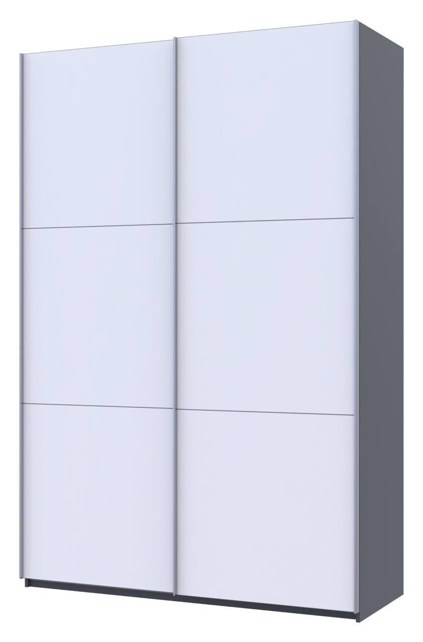 Шкаф-купе Doros G-Caiser 2 ДСП/3 части 160х60х240 см Антрацит/Белый (42005410)